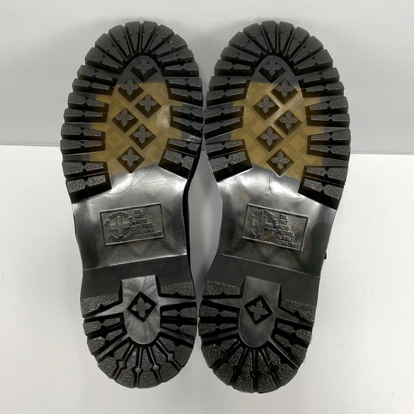 NEW DR MARTENS DEVON HEART LEATHER PLATFORM BOOTS - Picture 11 of 12